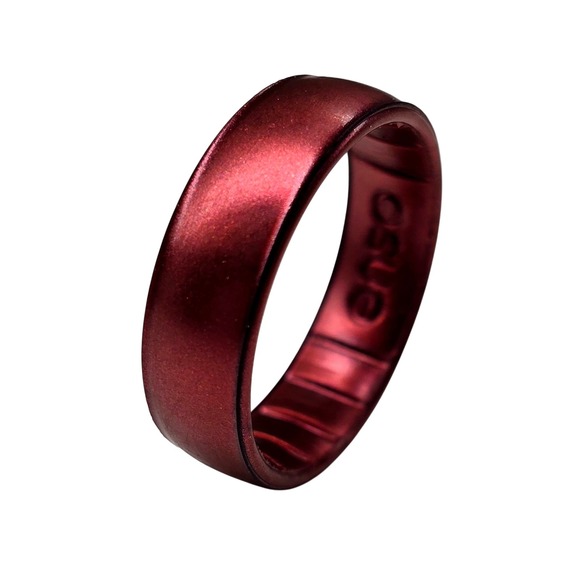 Enso Rings Birthstone Classic Silicone Ring - Garnet - Size 11 - Picture 1 of 4